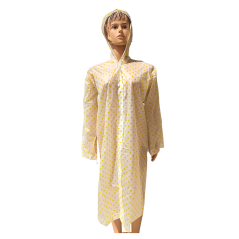 Chemise imperméable léger jaune