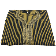 Djellaba manche courte marron  cheikh tidiane T 2