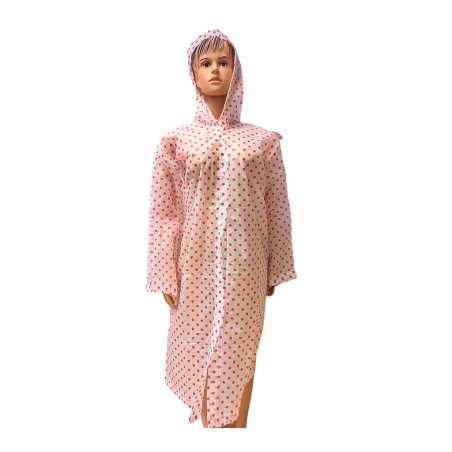 Chemise imperméable léger rouge