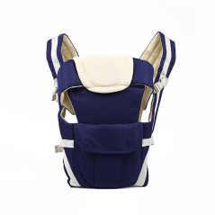 Kangourou bébé beige bleu