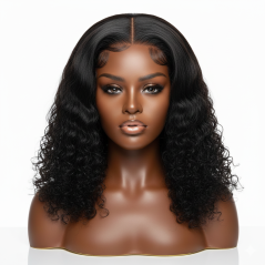 Perruque cheveux semi frisé Brésilien longueur 14