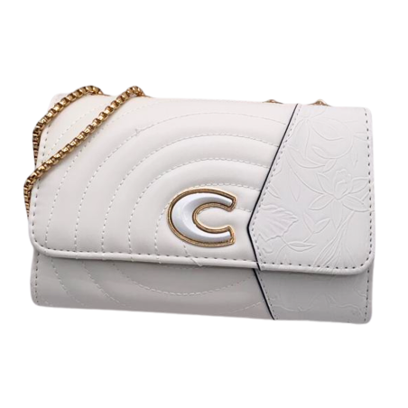 Sacoche Virginie Blanc