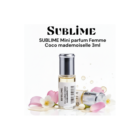 SUBLIME Mini parfum- Femme Coco mademoiselle 3ml