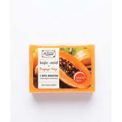 Savon de visage eclaircissant Kojic Acid + Papaye 100G