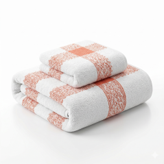 Lot de 2 serviettes 35X75 et 70X140 N°1