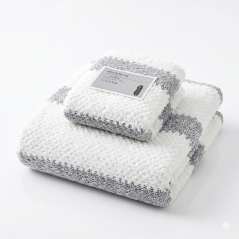 Lot de 2 serviettes 35X75 et 70X140 N°2