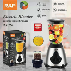 Blender / Mixeur en Verre RAF 2 en 1 - 1,5L