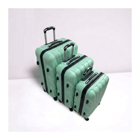 Lot de 3 Valises Vert Menthe 23kg 20kg 12kg