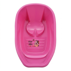 Baignoire en plastique rose pour enfant 