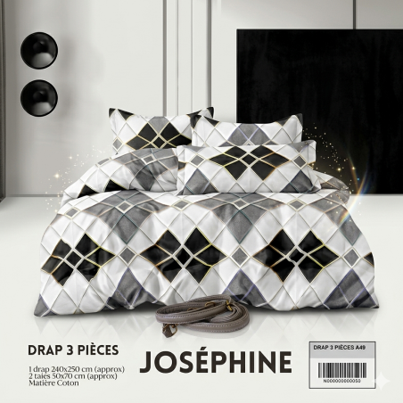 DRAP 3 PIÈCES JOSÉPHINE AA49