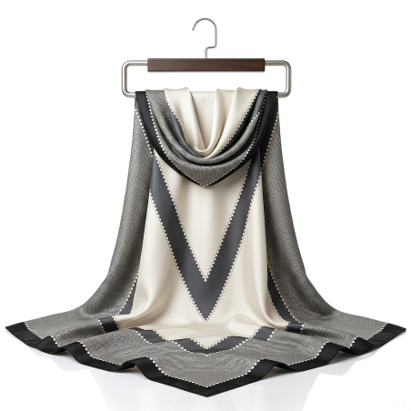 Foulard en soie 1m87 x 90 N°11