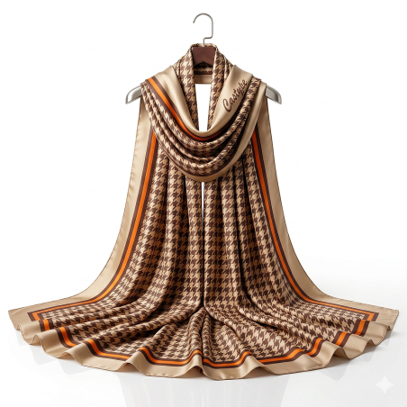 Foulard en soie 1m87 x 90 N°6