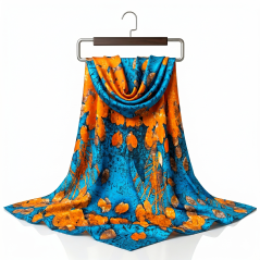 Foulard en soie 1m87 x 90 N°7